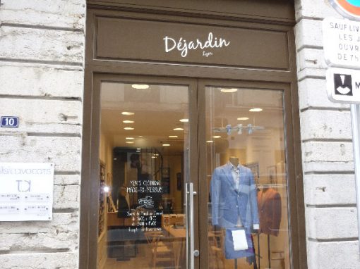 Devanture du magasin Déjardin à Lyon